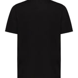 T-shirt Aigue in cotone AIGUE NERO GIULIANO GALIANO 