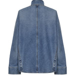 Camicia in denim con zip AA9C1005D015C A21 ALAIA 