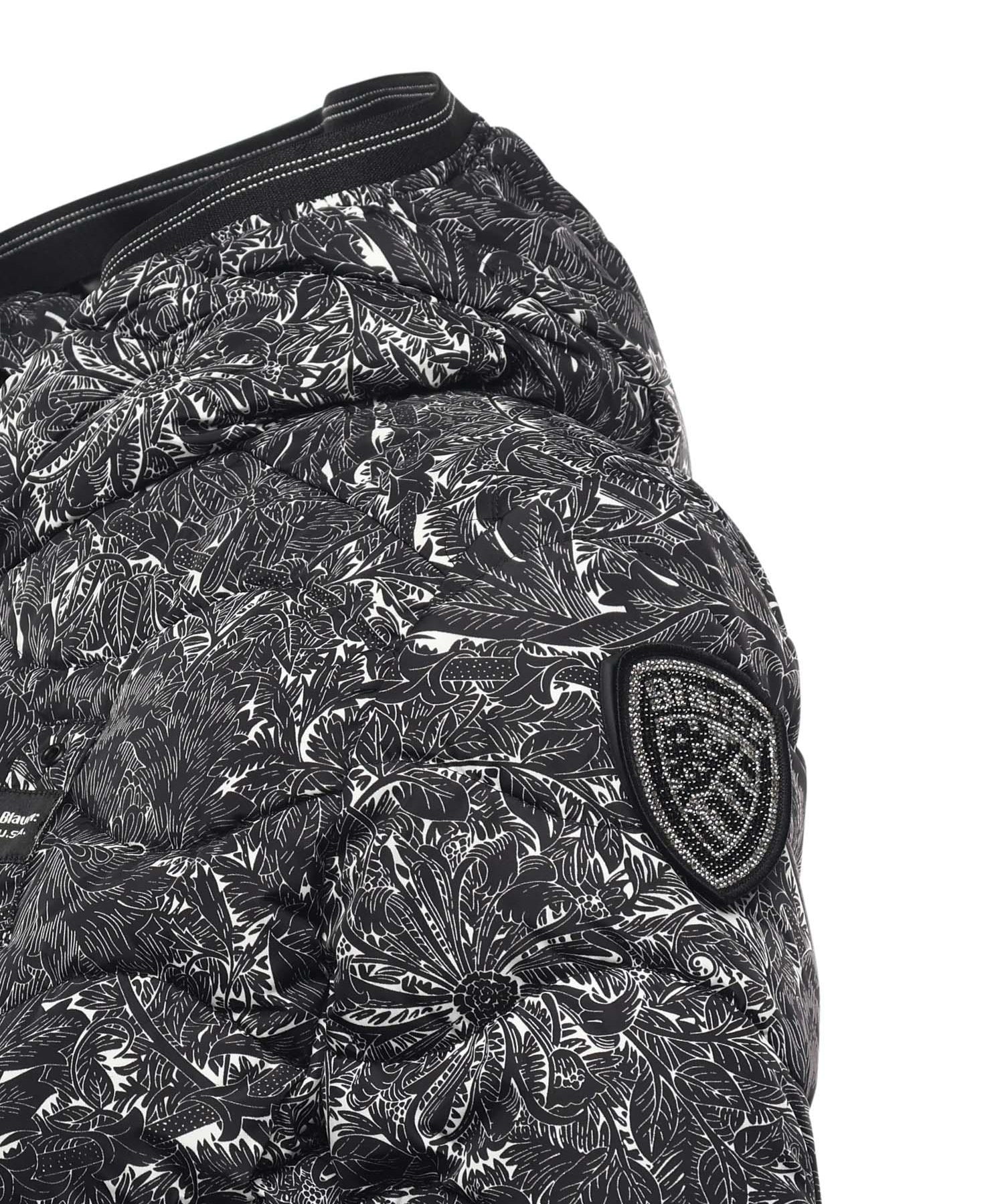 Piumino ad onde Camelia con stampa 25WBLDC03095 007358999 BLAUER 