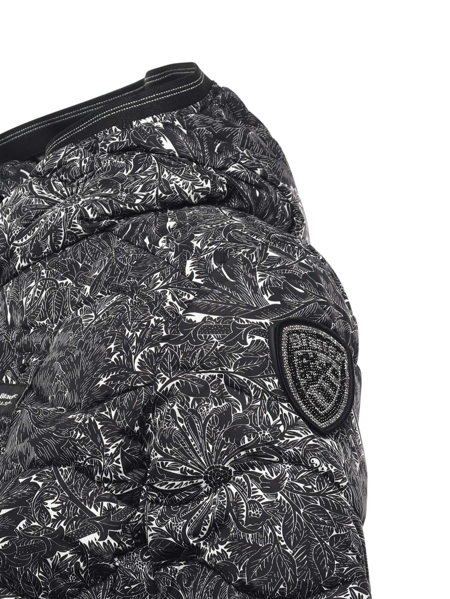Piumino ad onde Camelia con stampa 25WBLDC03095 007358999 BLAUER 