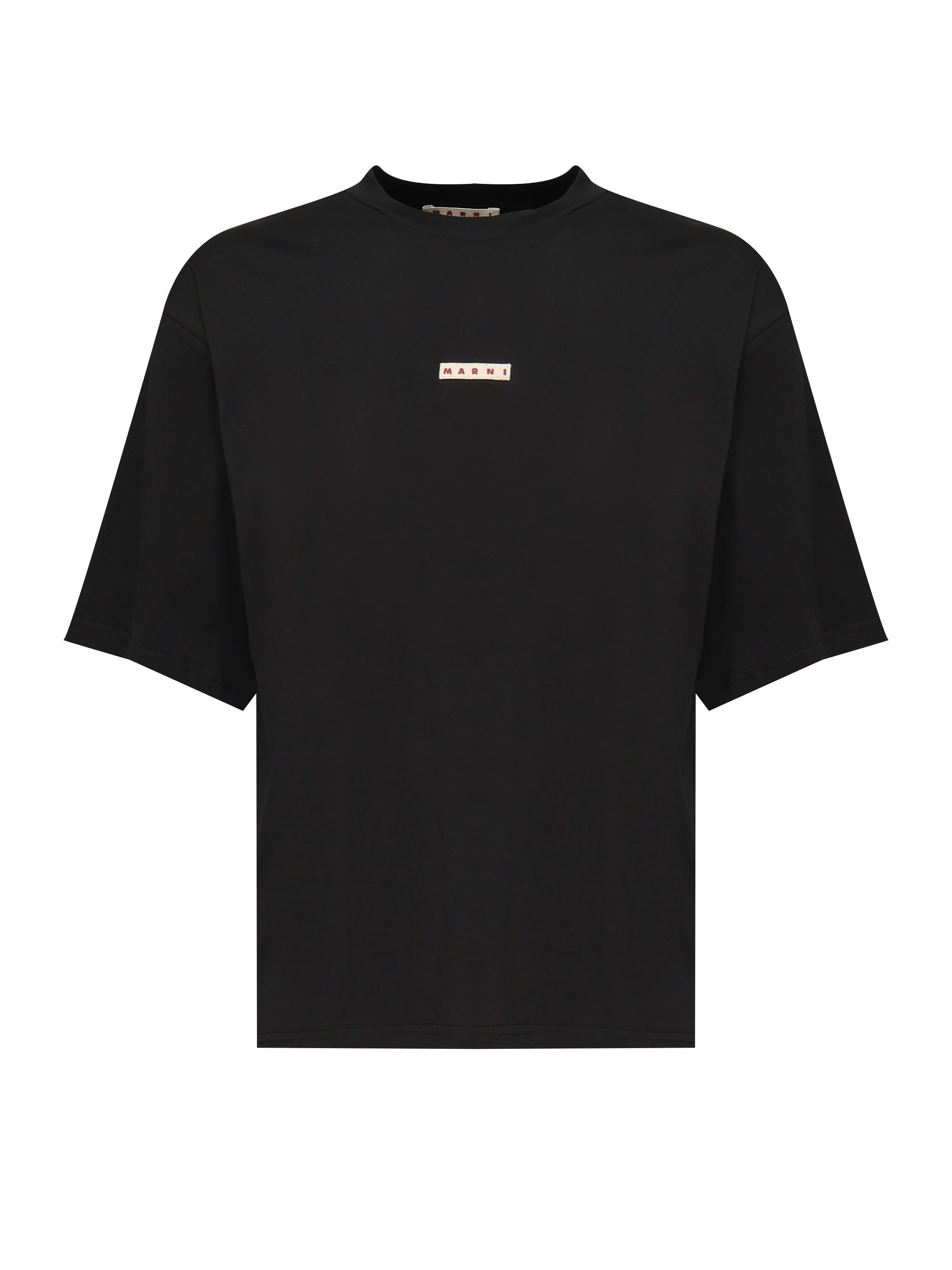 T-shirt con logo HUMU0223X6 UTCZ5700N99 MARNI 