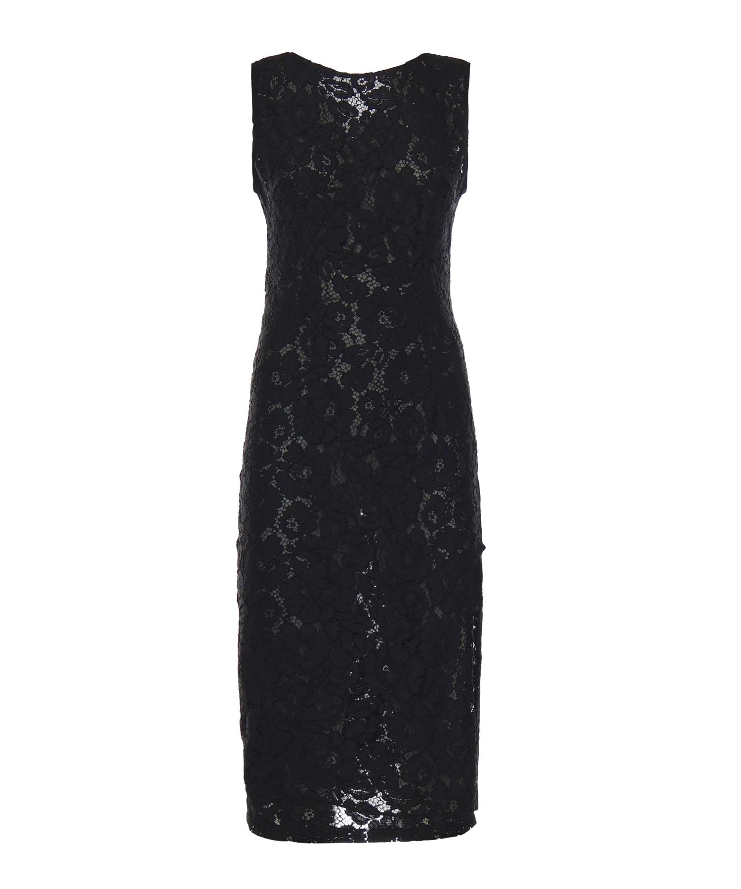 Abito in pizzo floreale 106588 A330Z99 PINKO 