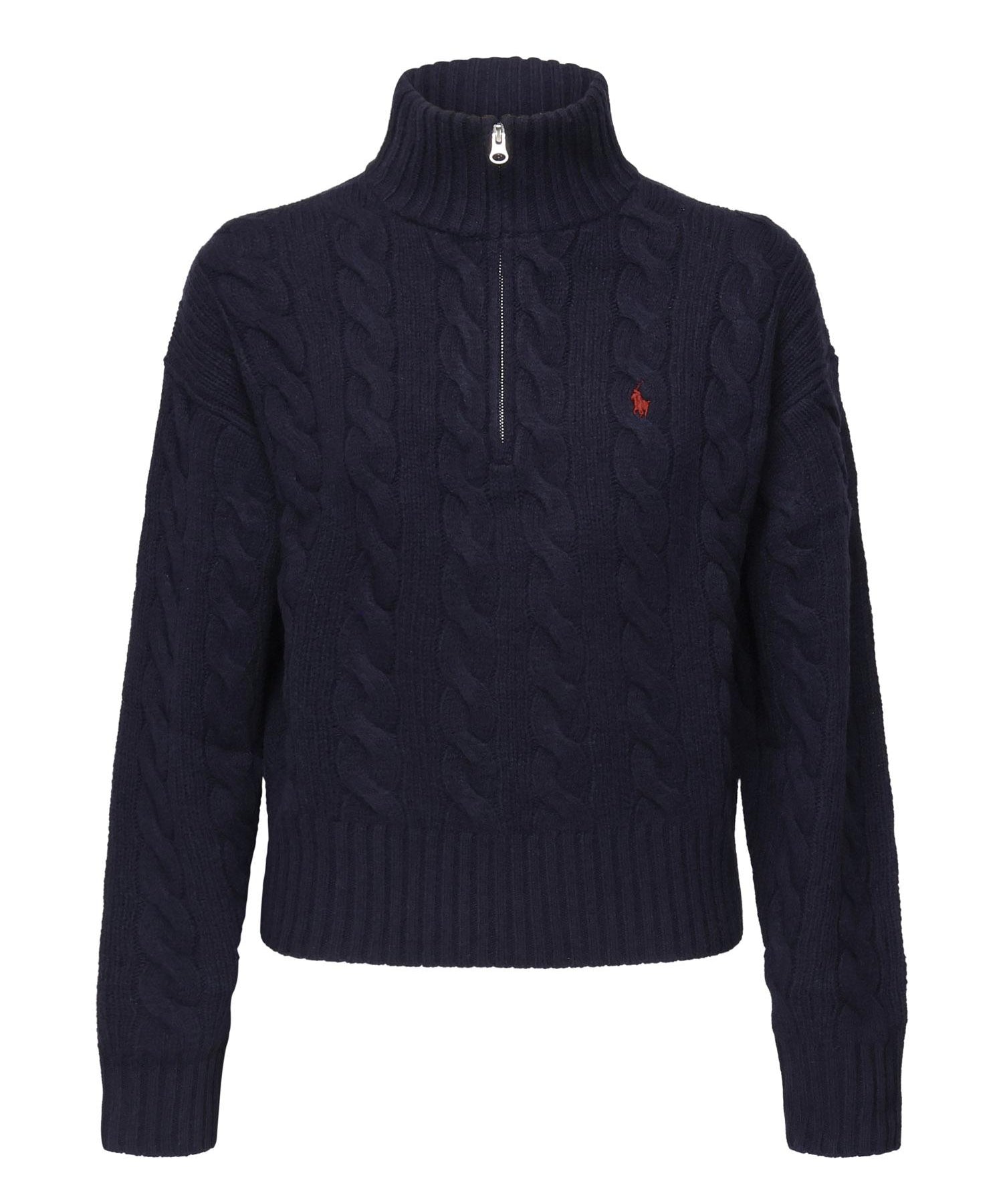 Maglione in lana e cashmere con logo 211972130 004 POLO RALPH LAUREN 