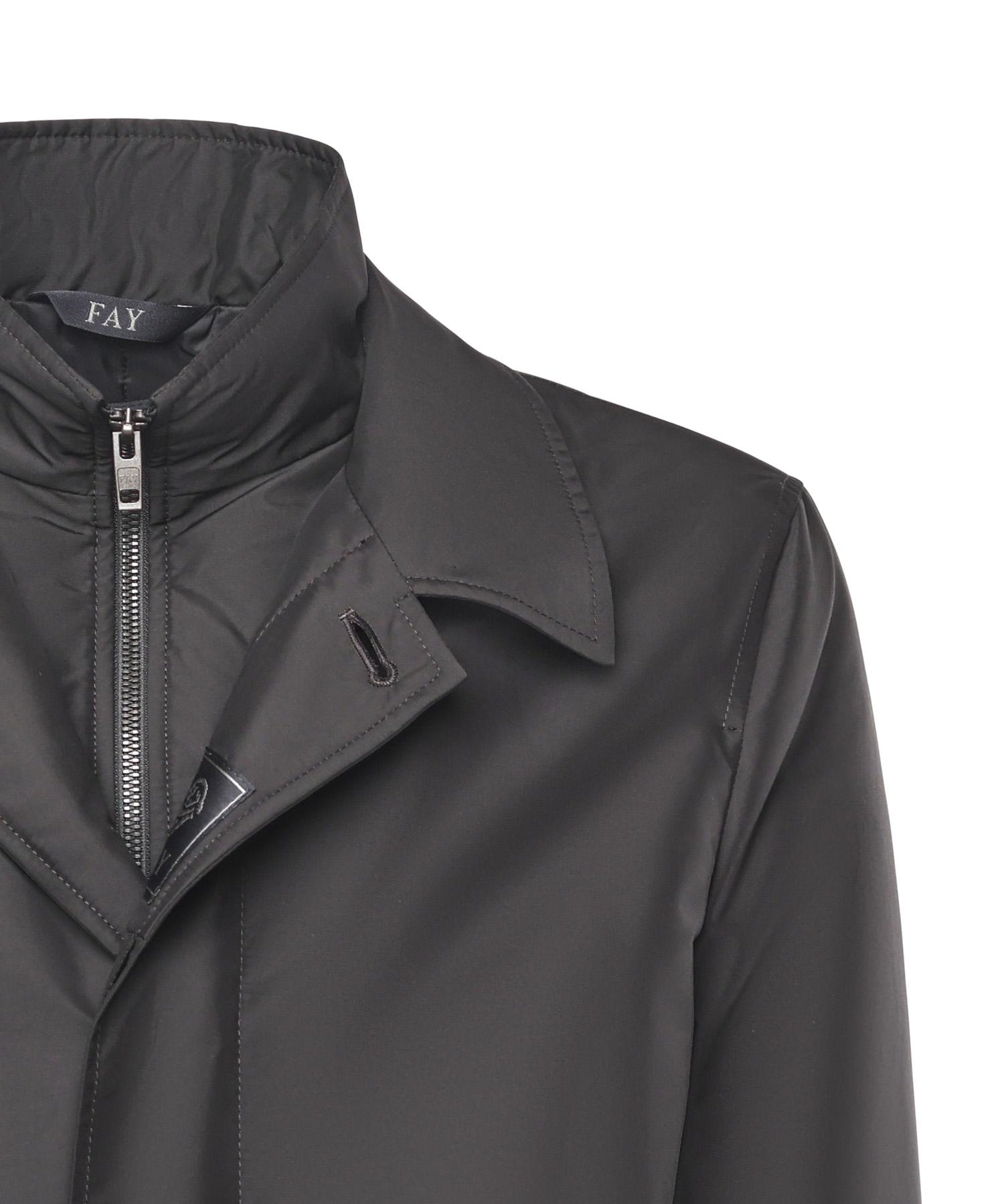 Morning coat in popeline tecnico NAM62510160AXX B999 FAY 