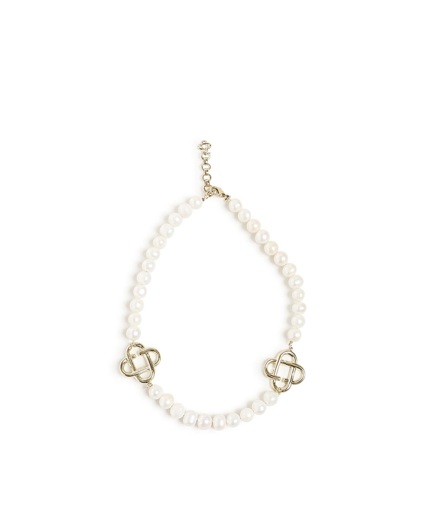 Collana con logo Medium Pearl APF25JW08501  CASABLANCA 