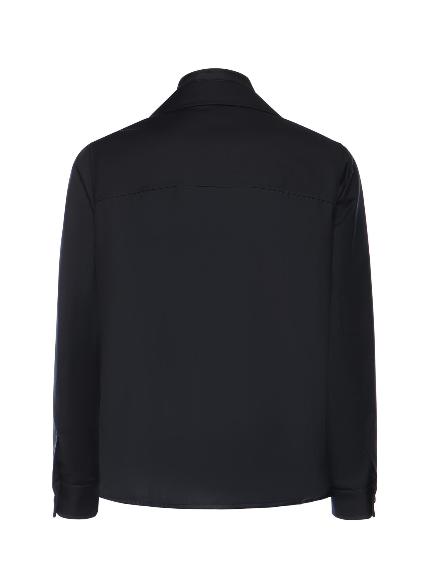 Overshirt Dulac-Pum MOUGI101278 TEPA184DARK BLU MooRER 