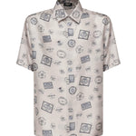 Camicia in seta stampata FS0795 AUVPF0YPK FENDI 