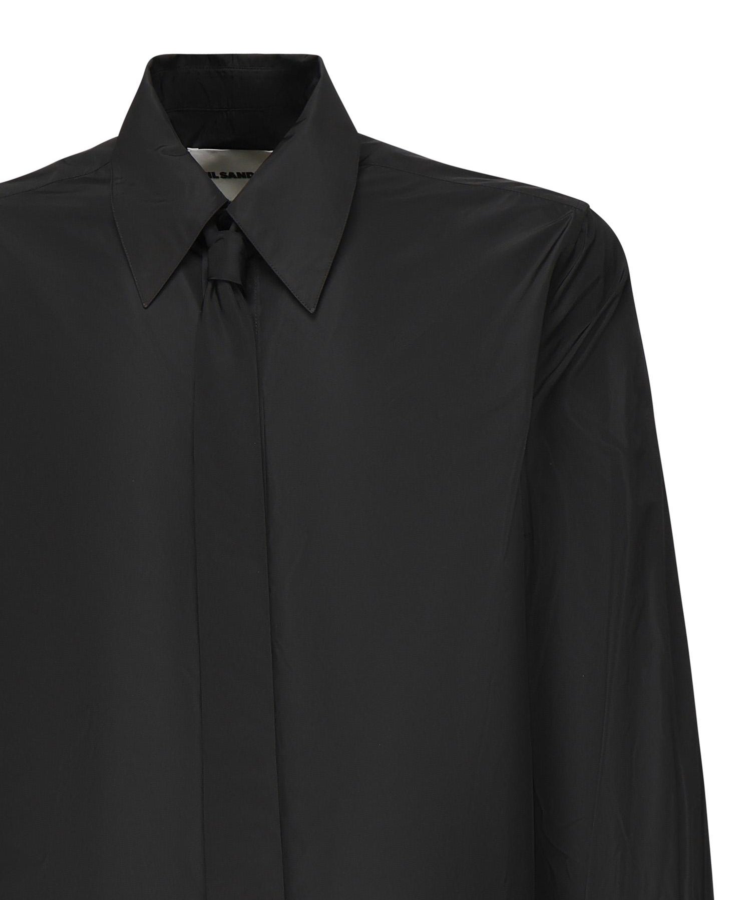 Camicia con cravatta in taffetà J22DL0321 J70005001 JIL SANDER 