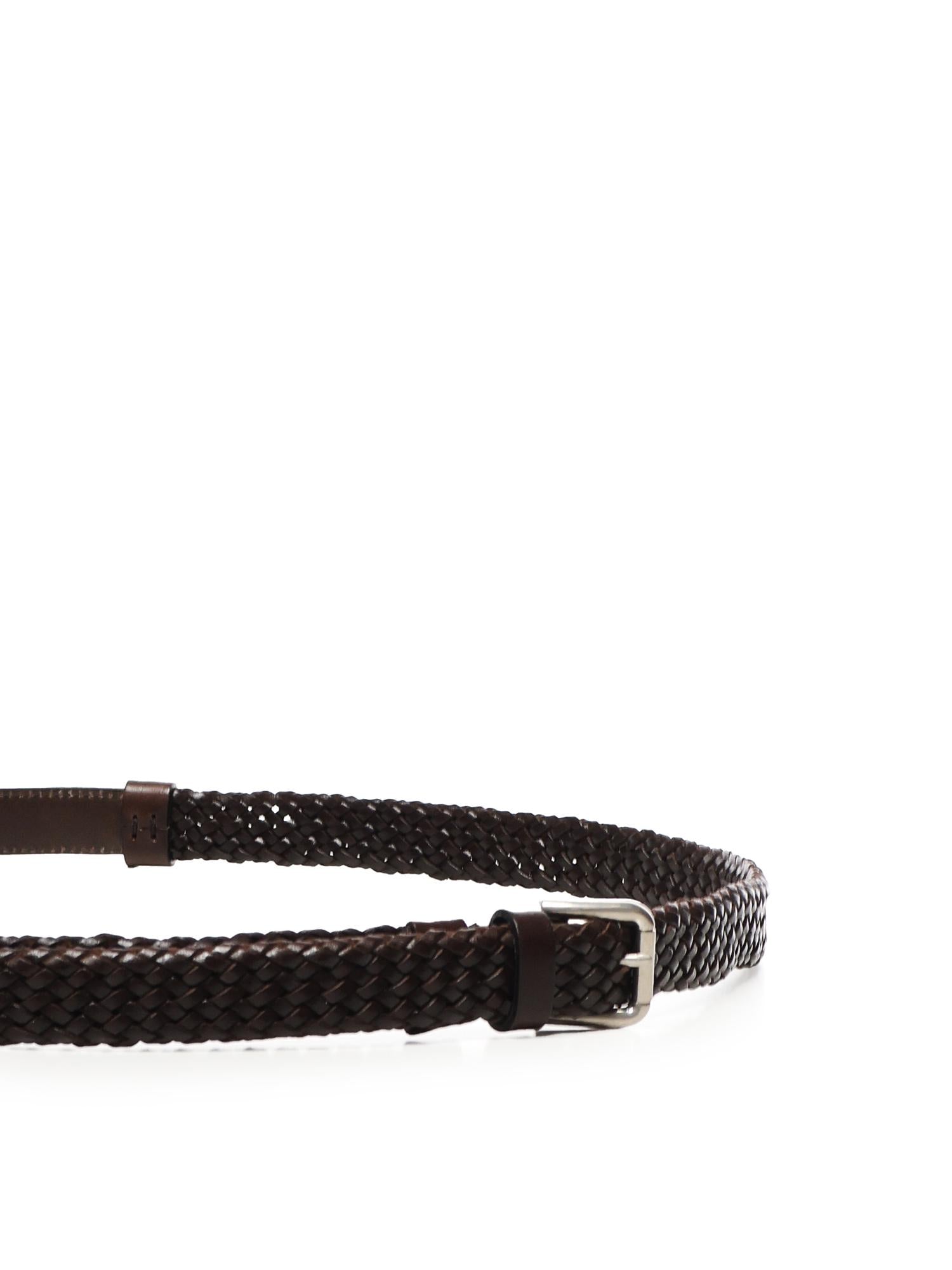Cintura in pelle con fibbia BC4924 A9Q228B311 DOLCE & GABBANA 