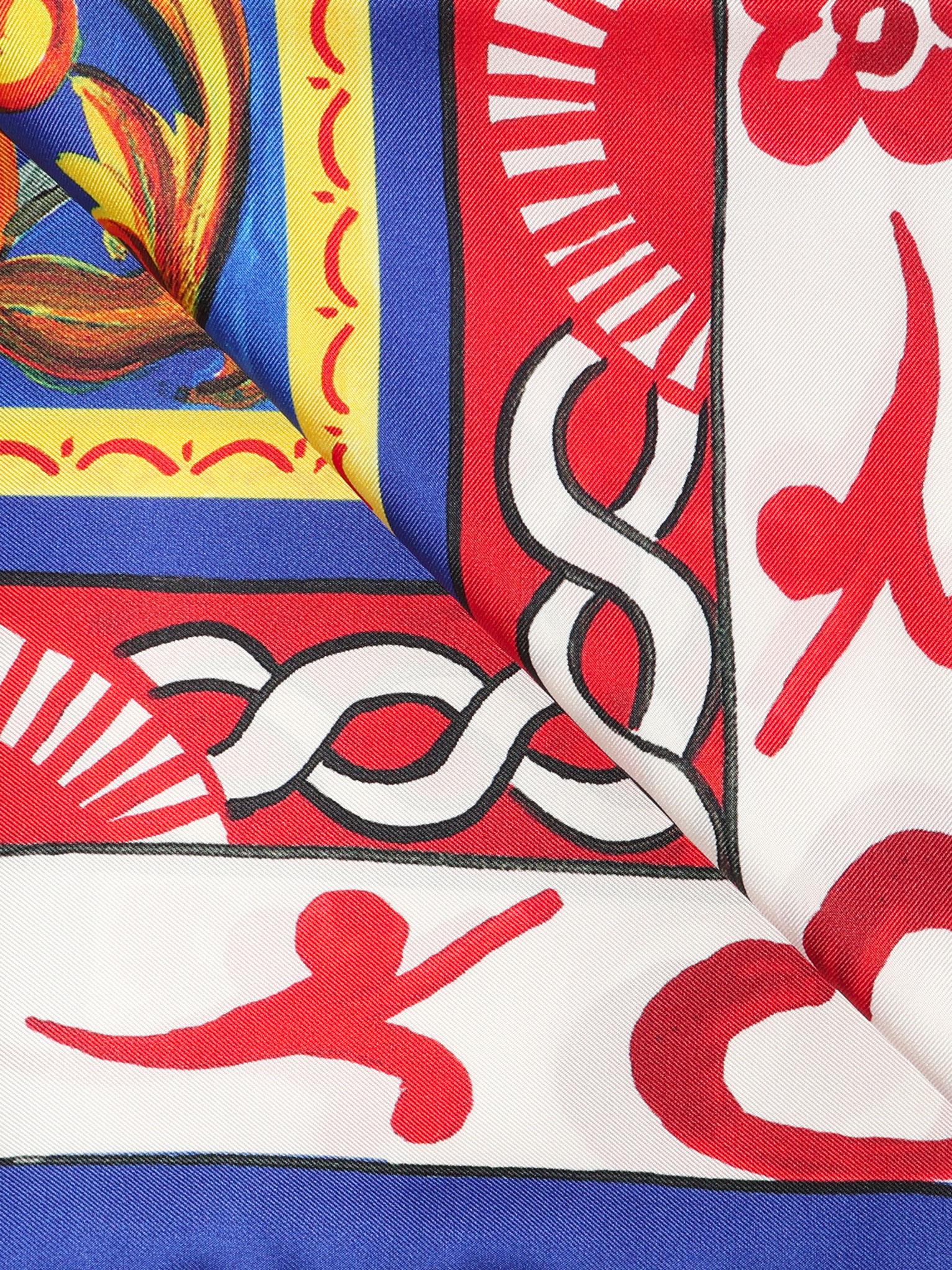 Foulard in twill di seta FN086R FI1T1HH01E DOLCE & GABBANA 