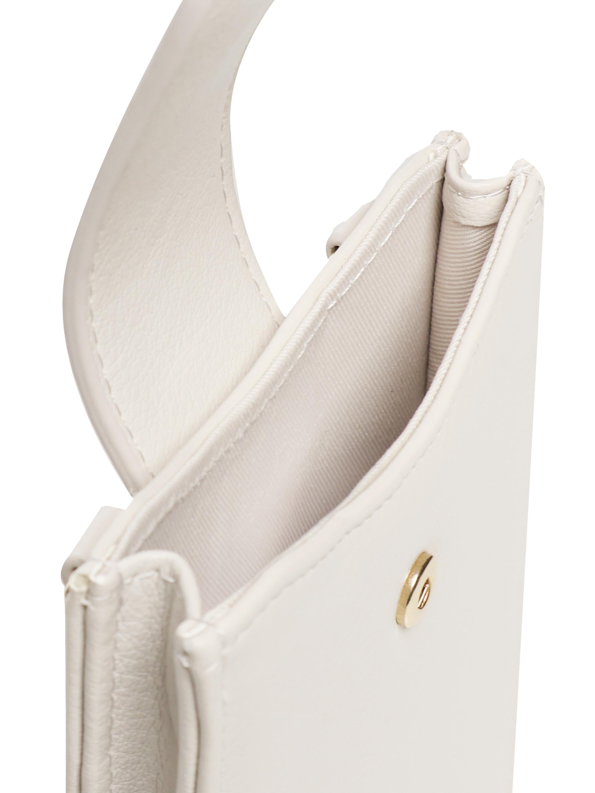 Porta smartphone con logo 73PS8VI272 FEDERICAOFF WHITE V° 73 