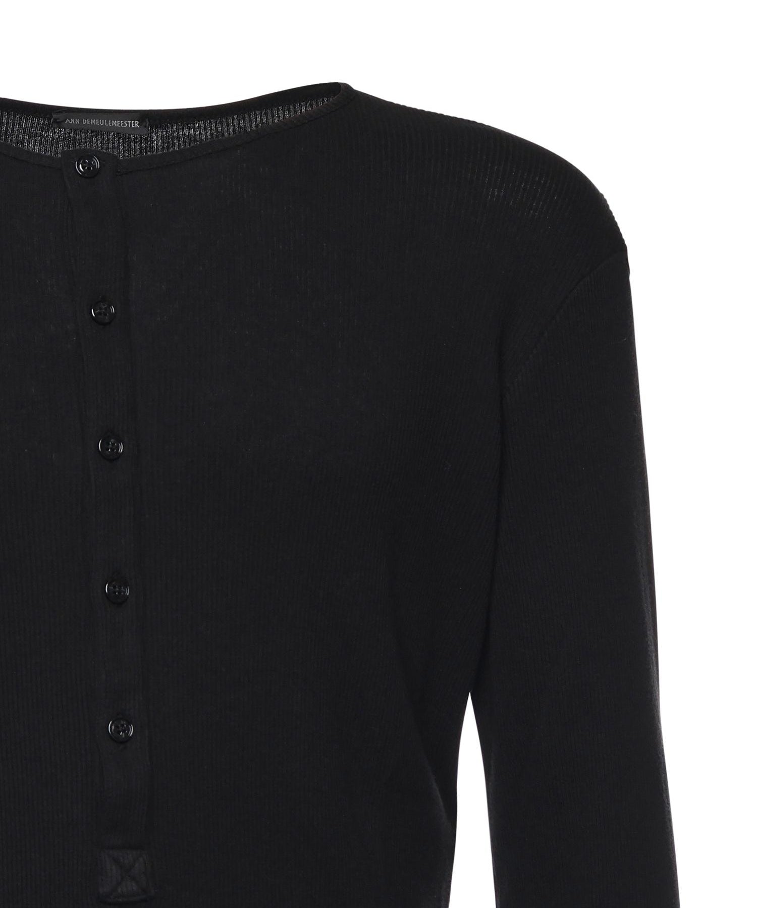 Top Ilyas Serafino in cotone B0013820 FA659099 ANN DEMEULEMEESTER 