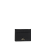 Portacarte Rockstud in pelle<BR/> 7W2P0486 VSH0NO VALENTINO GARAVANI 