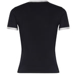 T-shirt con logo VESJTS017JS0070 9901 COURREGES 