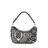 Borsa a spalla Amelia 73BS8BU06 AMELIANERO/MULTICOLOR V° 73 
