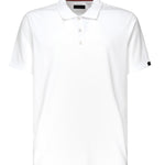 Polo in cotone con logo NPMB2501340UCX B001 FAY 