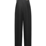 Pantaloni con cintura in lana e seta S540Y04XM7 1100 LOEWE 