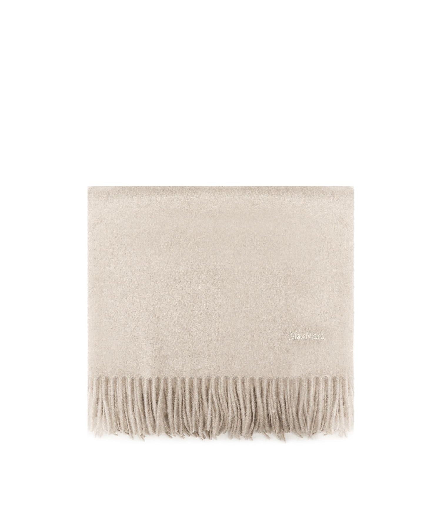 Stola in cachemire con ricamo e frange 2524546331600 021 MAX MARA 