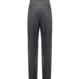 Pantaloni in lana rigata FTDC7T FRZANS8051 DOLCE & GABBANA 