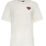 T-shirt con lettering Amore in strass 105526 A33IZR2 PINKO 