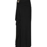 Gonna lunga Bezel in jersey 26014746 BLACK CHRISTOPHER ESBER 