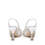 Décolleté in pelle metallizzata CHARLIE S2402 IRIDEARGENTO ALCHIMIA 
