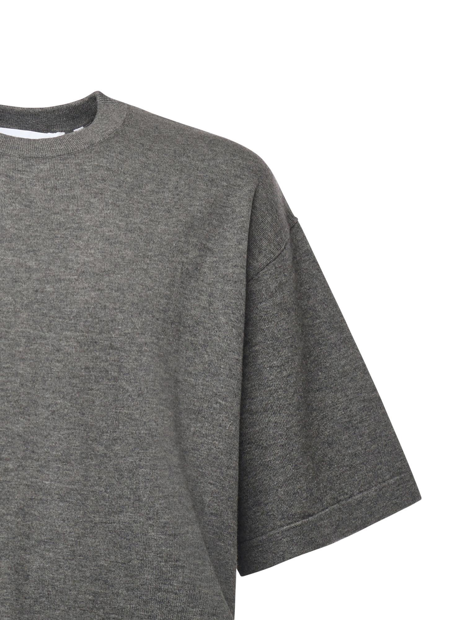 T-shirt Distort con logo A3427003 GREY MELANGE AXEL ARIGATO 