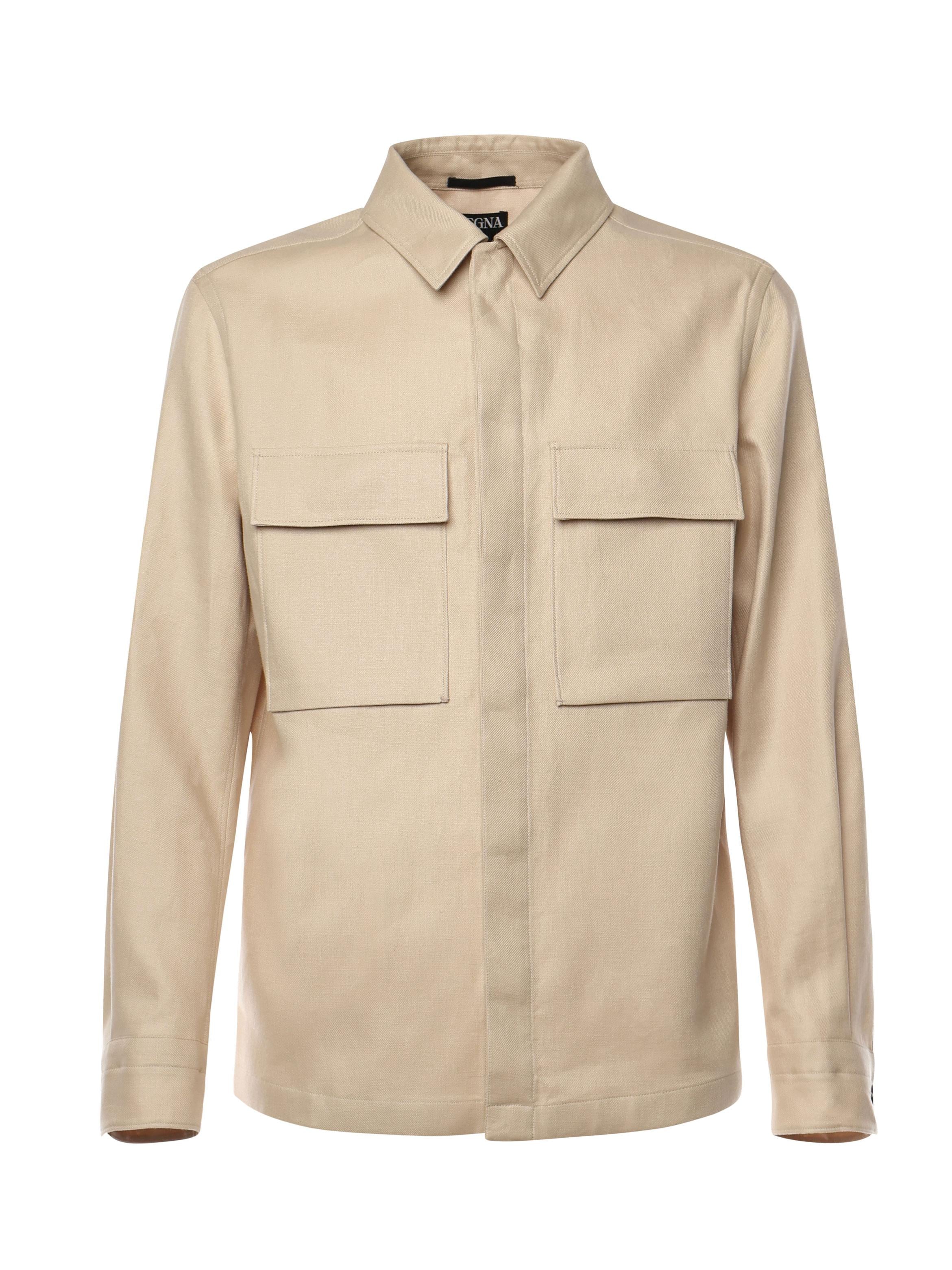 Camicia con tasche UFV60A9 SOT10BN03262 ZEGNA 