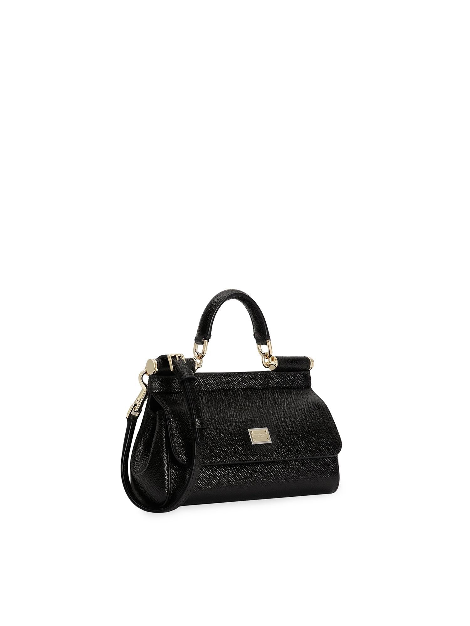Borsa a mano Sicily mini in pelle BB7116 B100180999 DOLCE & GABBANA 