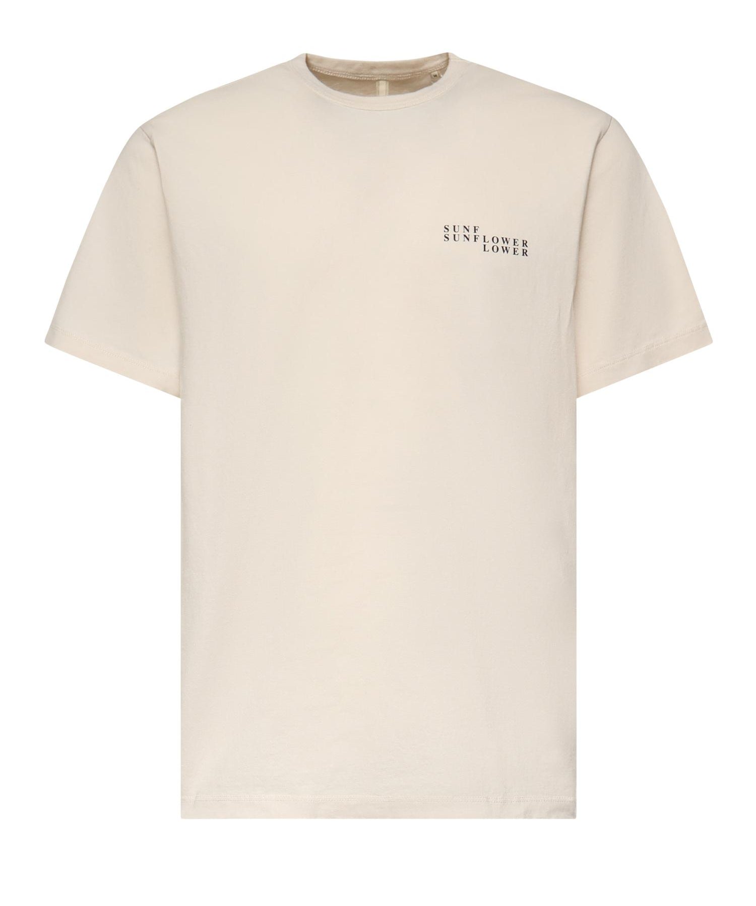 T-shirt in cotone con logo 2054  SUNFLOWER 
