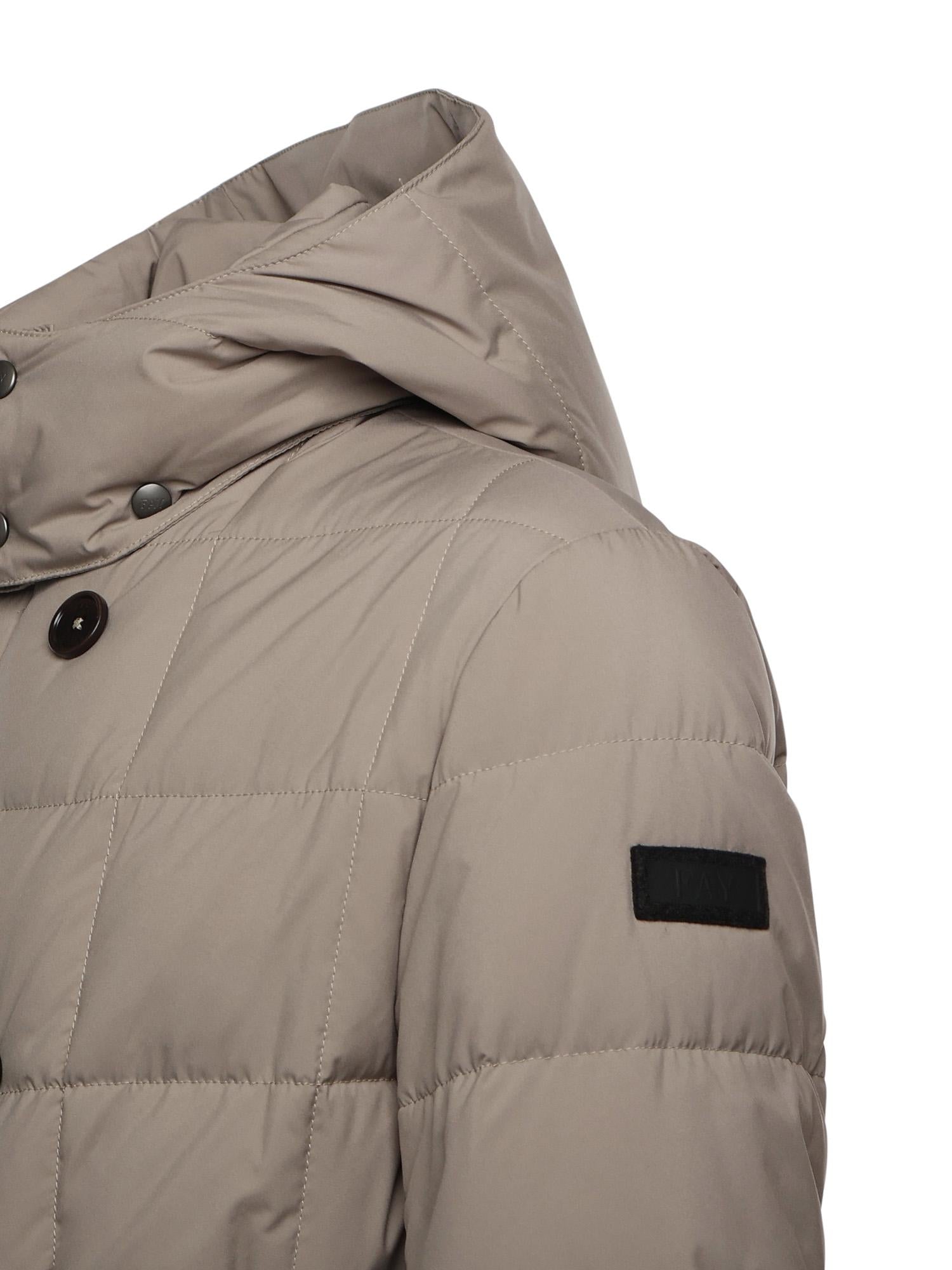 Piumino doppiopetto con cappuccio NAM40470300 PGQS400 FAY 