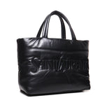 Borsa tote imbottita in pelle 756269 AACIW1000 SAINT LAURENT 