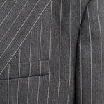 Blazer monopetto in fresco di lana gessato DJ861 ES0080D903 DONDUP 
