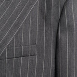 Blazer monopetto in fresco di lana gessato DJ861 ES0080D903 DONDUP 