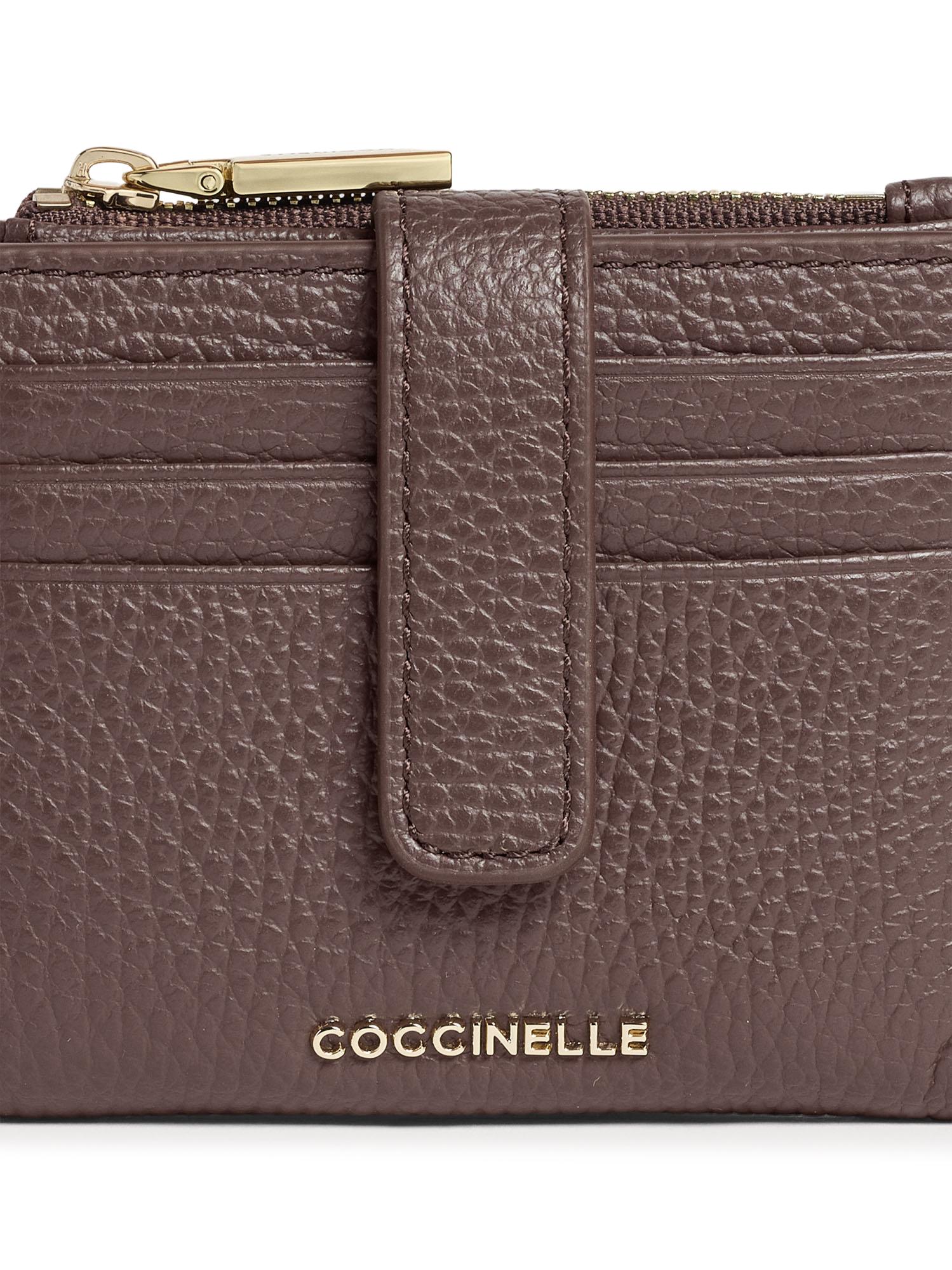 Portafoglio Metallic Medium in pelle E2MW511F701 R49 COCCINELLE 