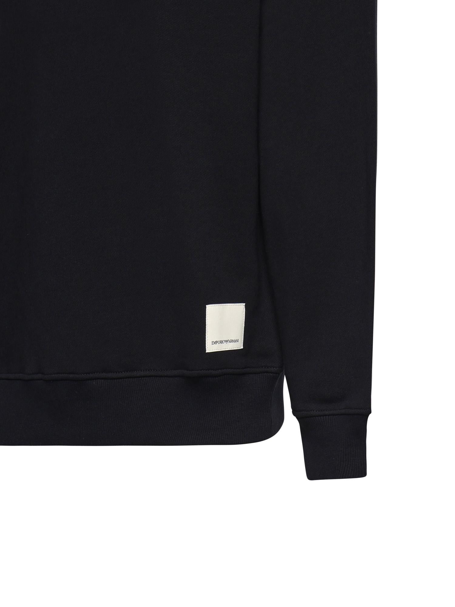 Felpa con cappuccio in jersey 8N1MM2 1JFHZ09Q3 EMPORIO ARMANI 