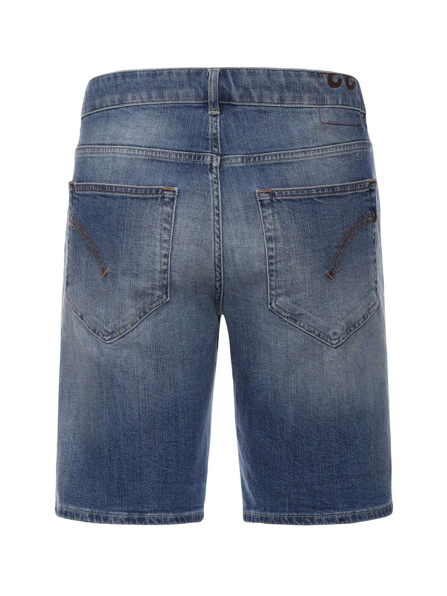 Bermuda Derick in cotone UP454 DSH365UMA4800 DONDUP 