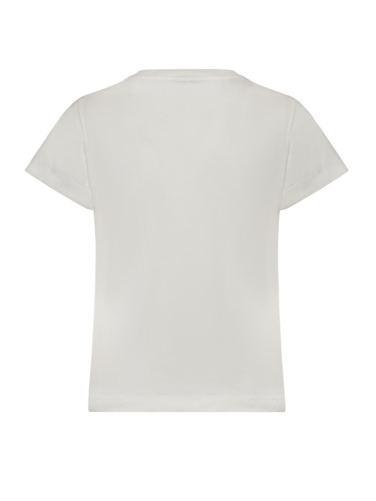 T-shirt con logo lettering 100373 A34FZ05 PINKO 