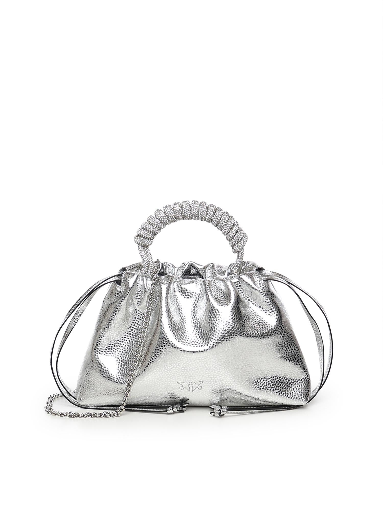 Mini bag in pelle laminata 105908 A2WDZZFN PINKO 