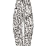Pantaloini cargo in twill stampato 114339 858 ROTATE 