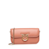 Borsa a tracolla piccola Love Box Horizontal in nappa<BR/> 105083 A26LL21Q PINKO 