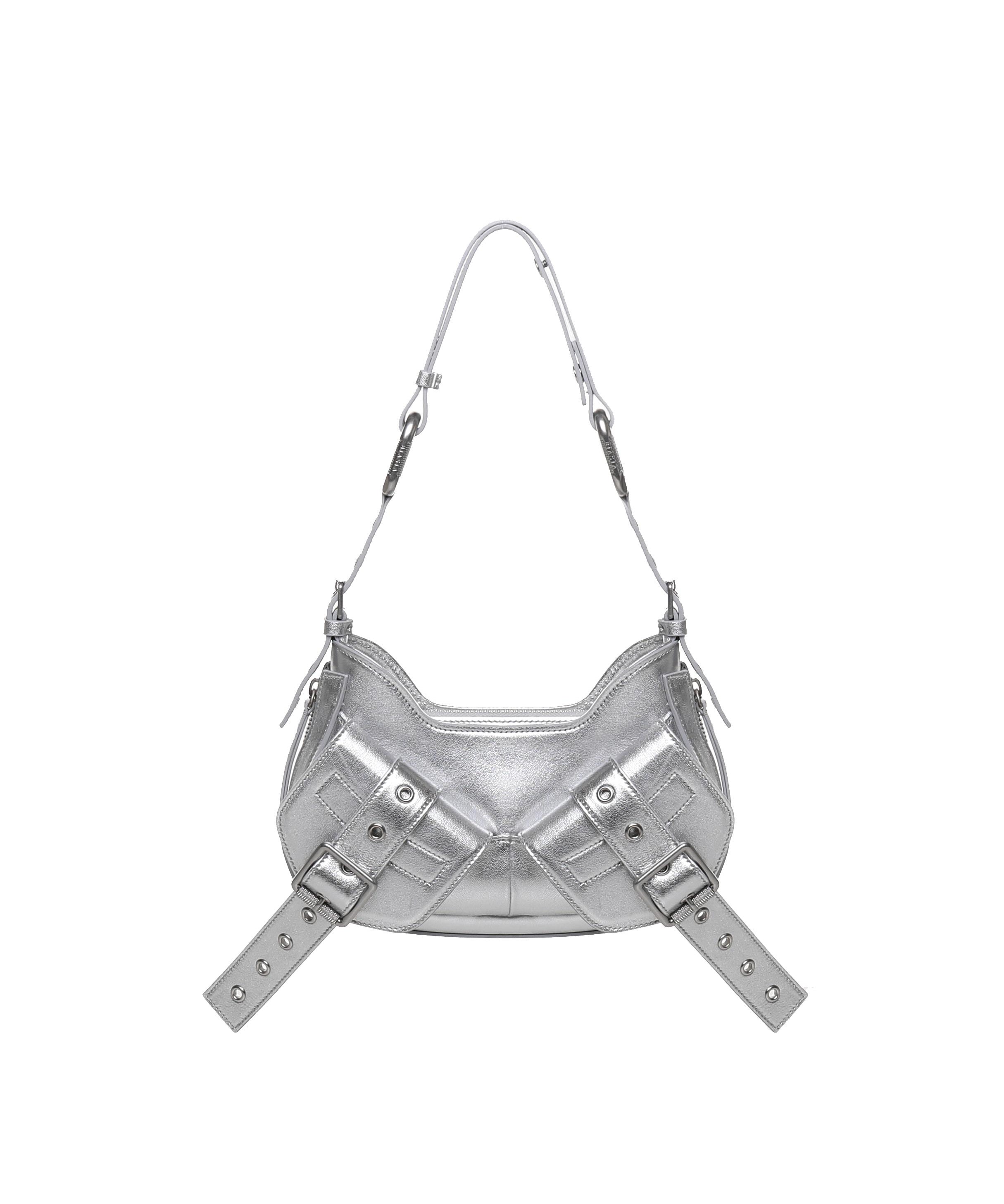 Borsa a spalla Y2K.002 FBBP70002LAM -ARGENTO/NIKEL BIASIA 