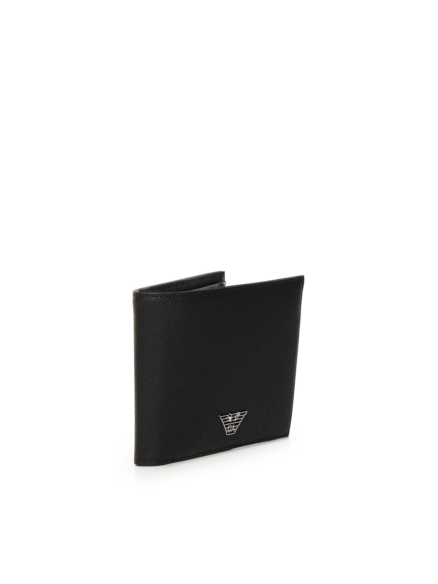 Portafoglio bifold in saffiano Y4R165 Y138E81072 EMPORIO ARMANI 
