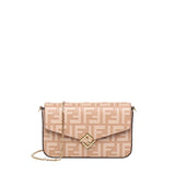 Portafoglio FF Diamonds con catena 8M0509 AS42F1SO1 FENDI 
