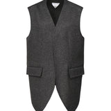 Gilet in lana double face 835294 V4CB01307 BOTTEGA VENETA 