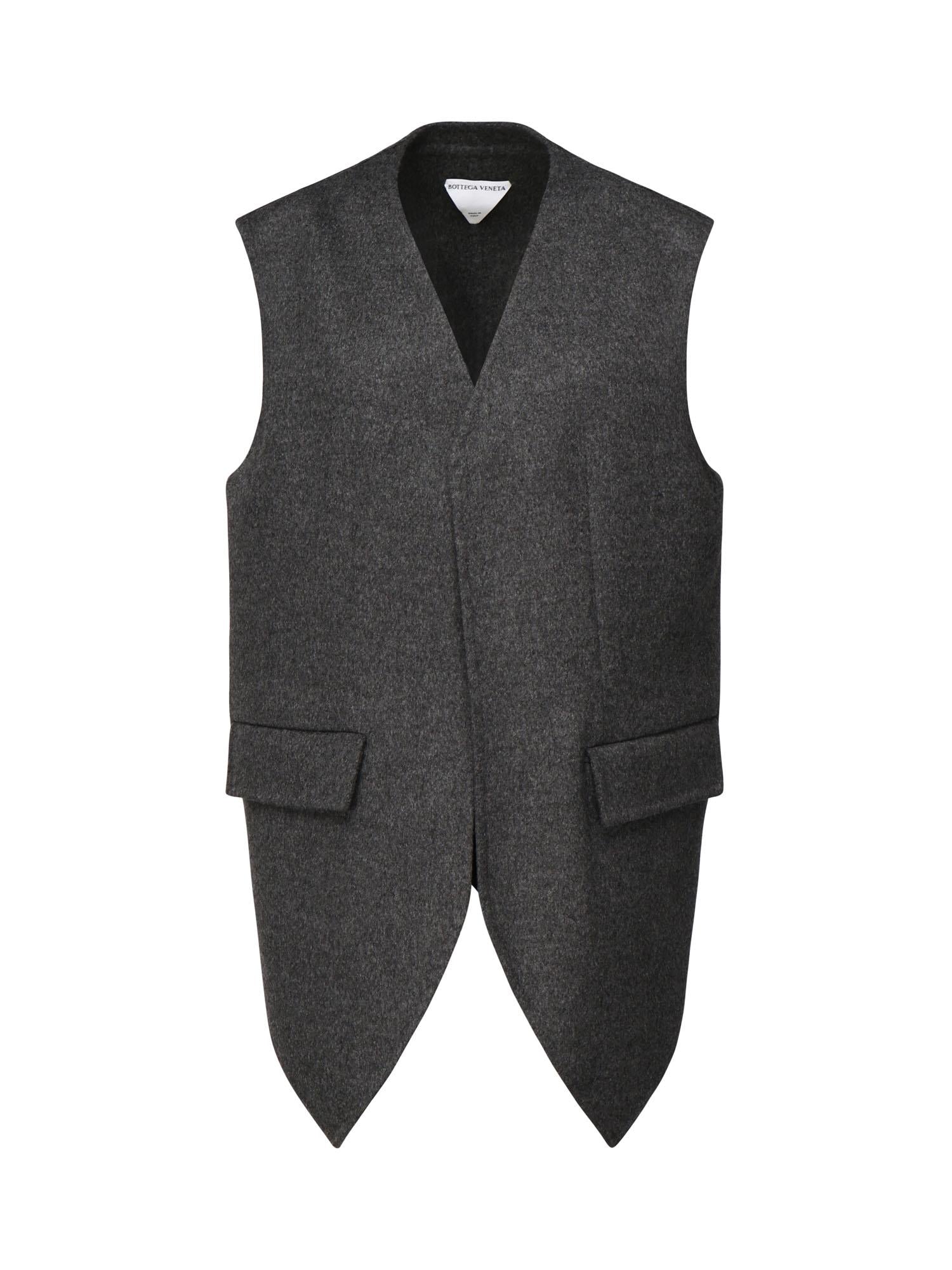 Gilet in lana double face 835294 V4CB01307 BOTTEGA VENETA 