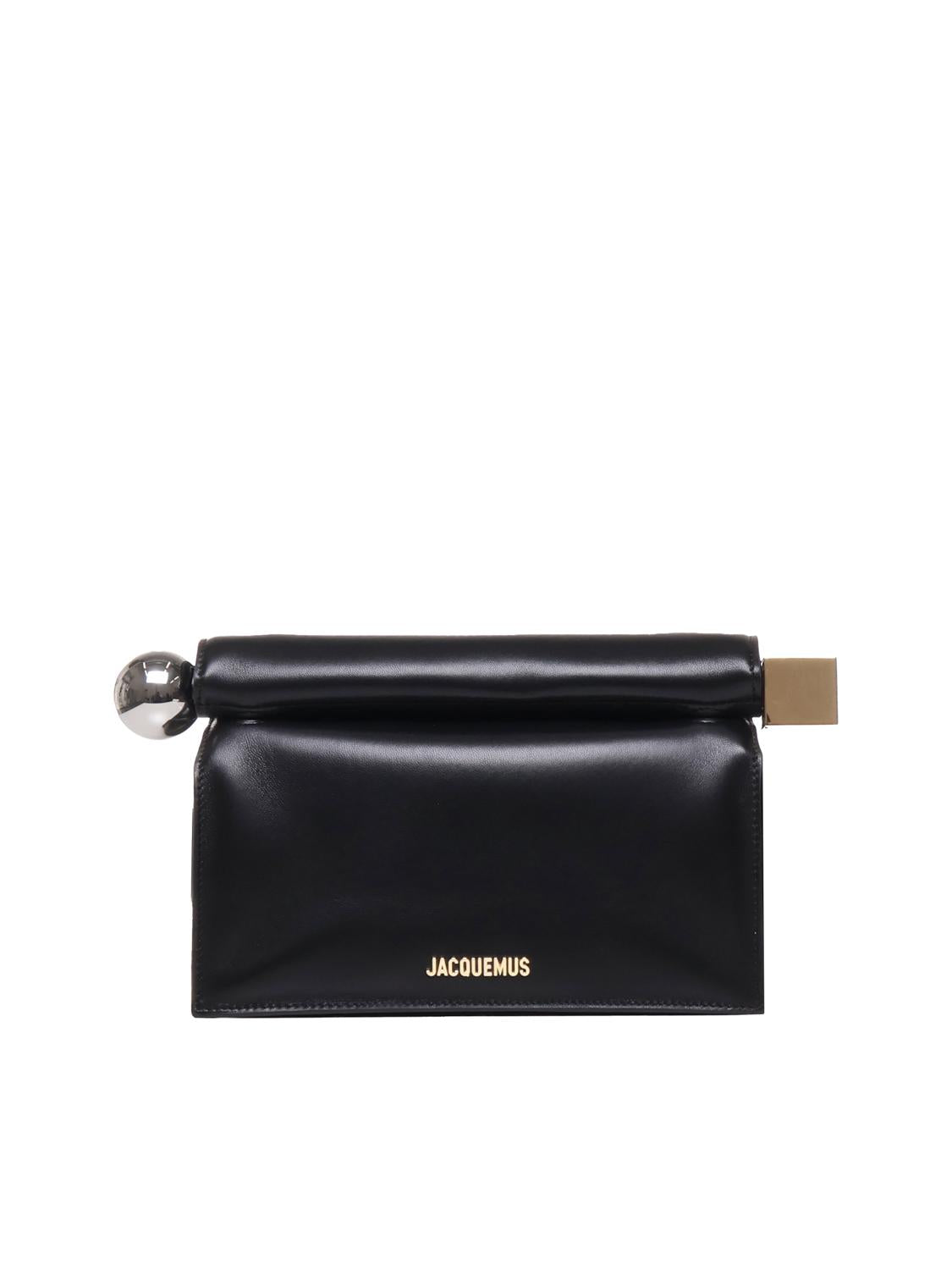 Pochette La Pochette Rond Carré in pelle BAW00356AC27L14 990 JACQUEMUS 