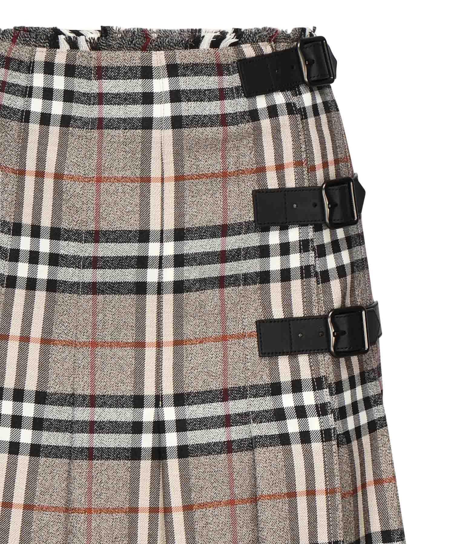 Kild midi in lana Check 8110428 C3142 BURBERRY 