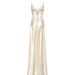 Abito lungo in seta A04601627 0002 ALBERTA FERRETTI 