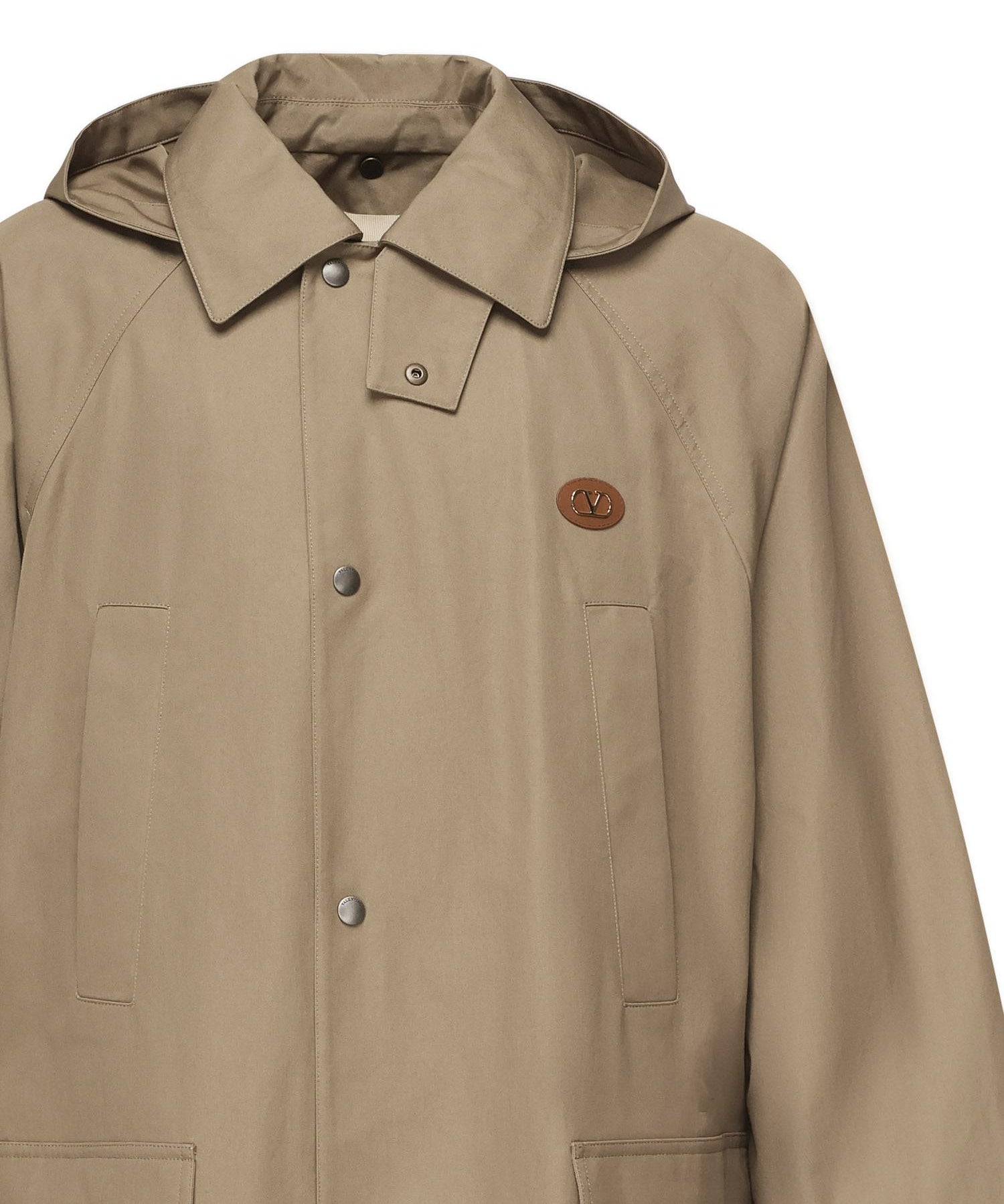 Trench con cappuccio e logo 7V3CHB90 AWVE04 VALENTINO GARAVANI 
